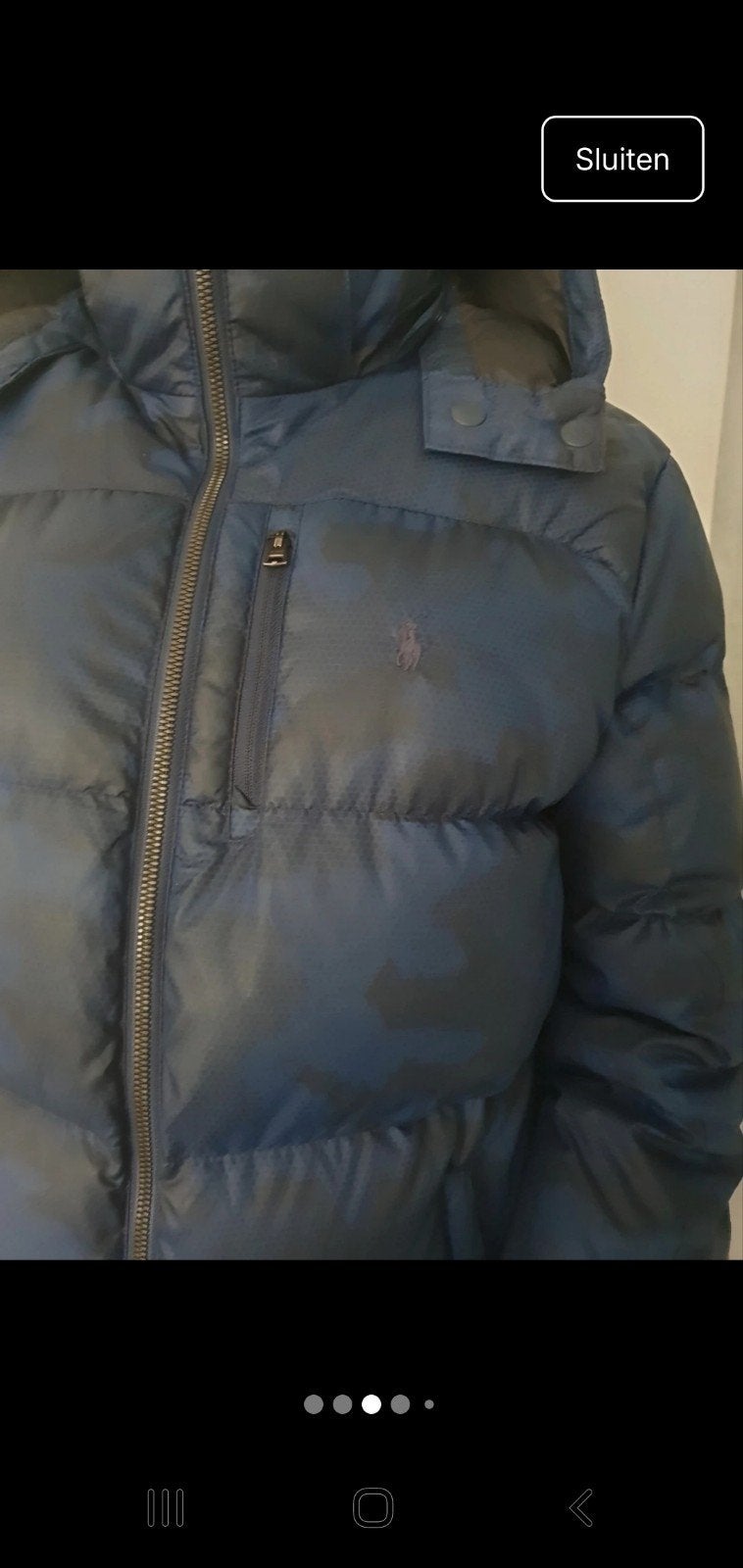 Polo Ralph Lauren Performance donsjas -, Kleding | Heren, Blauw, Overige maten, Ophalen of Verzenden, Polo Ralph Lauren
