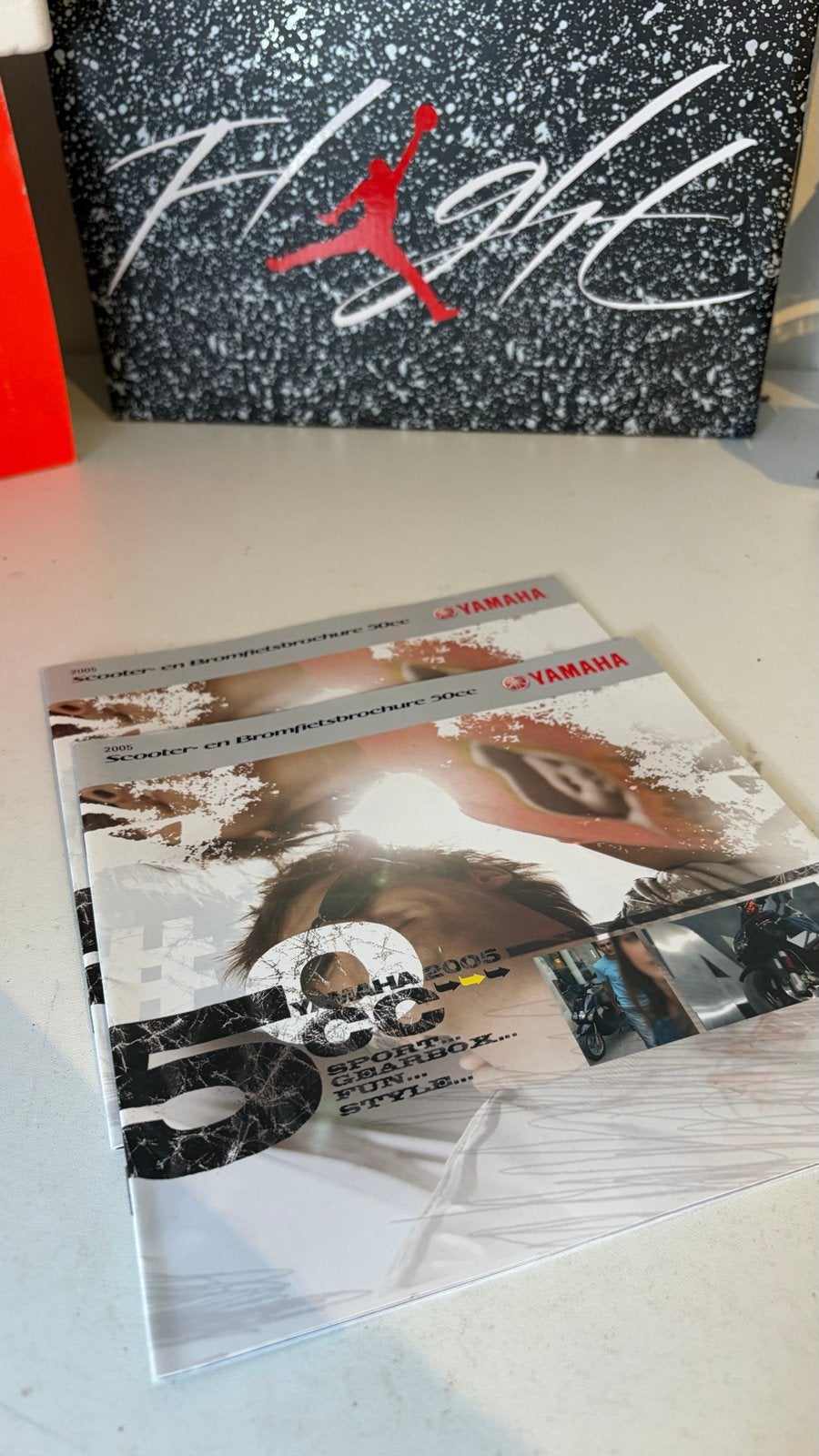Yamaha Scooter en Bromfietsbrochure 50cc 2005, Ophalen of Verzenden, Zo goed als nieuw