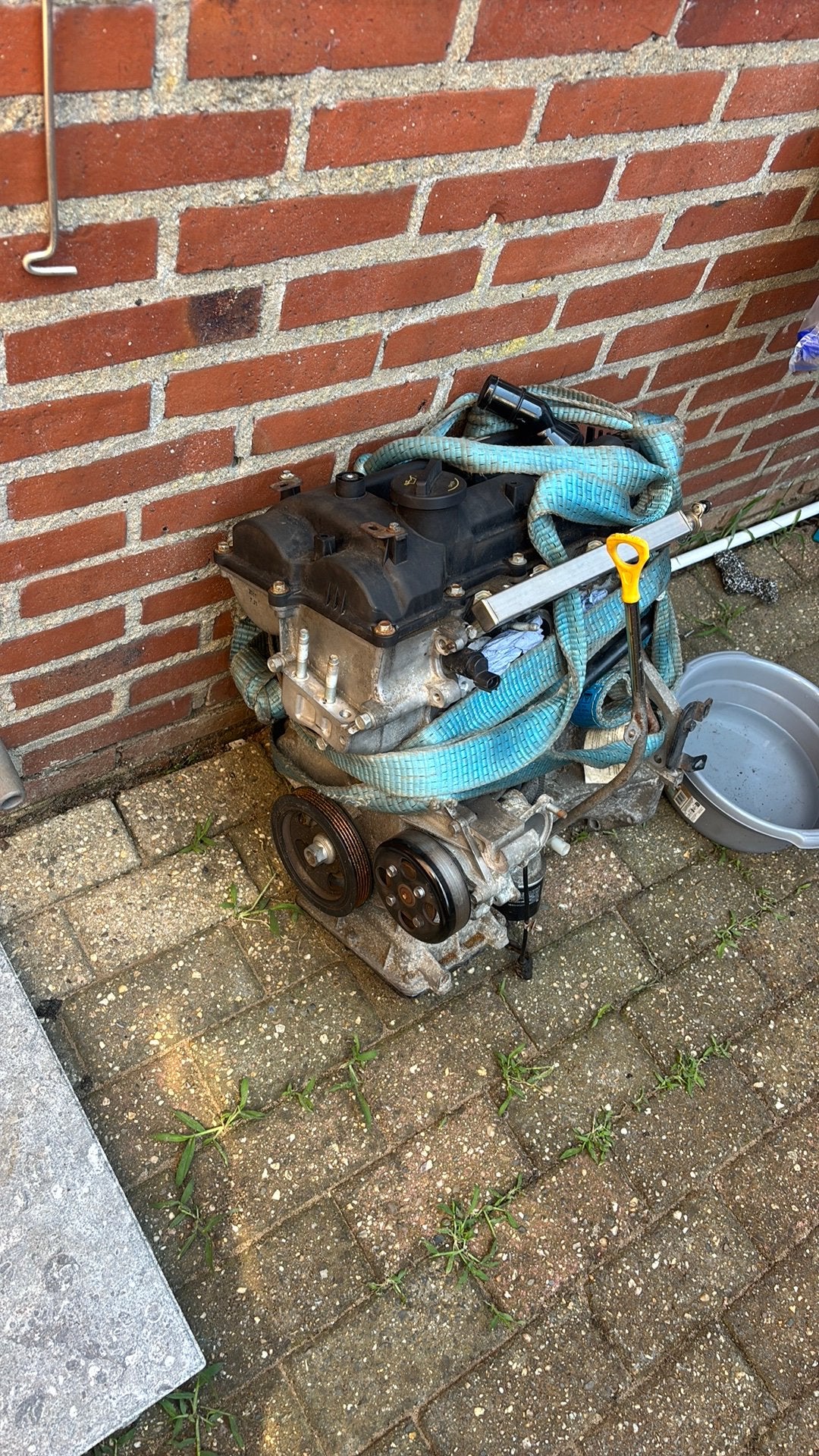 Kia picanto 1.2 motor, Ophalen of Verzenden, Gebruikt, Kia
