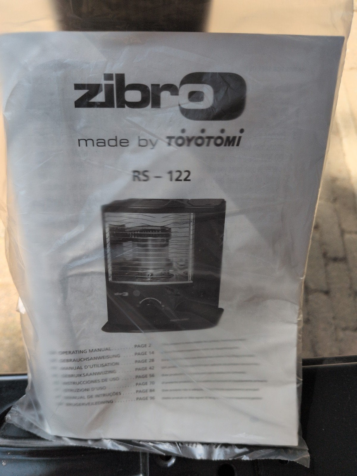 Zibro Petroleumkachel RS-122 - Zo goed als nieuw, Huis en Inrichting, Overige brandstoffen, Petroleumkachel, Ophalen of Verzenden