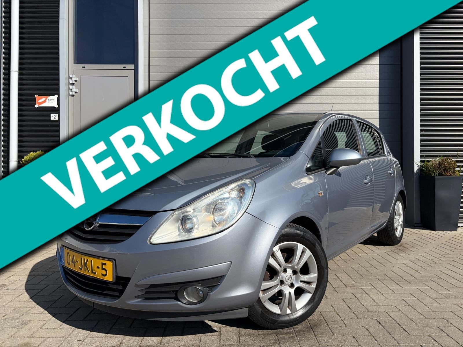 Opel Corsa 1.2-16V Enjoy/1e Eigenaar/Cruise ctrl/Airco/Uniek, Voorwielaandrijving, Dealer onderhouden, Stof, Gebruikt
