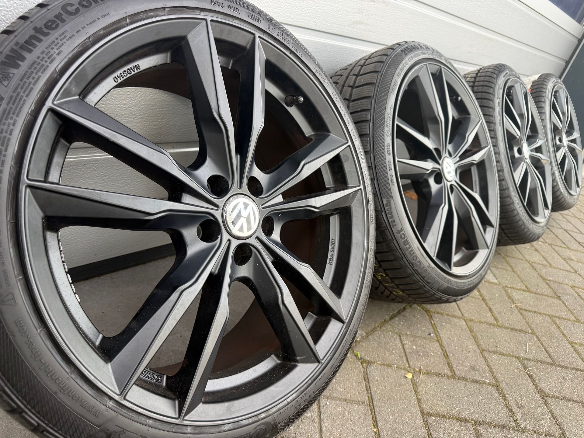 18 Audi A1 S1 Volkswagen Polo Seat Ibiza velgen winterbanden, Auto-onderdelen, 18 inch, -, -, Banden en Velgen