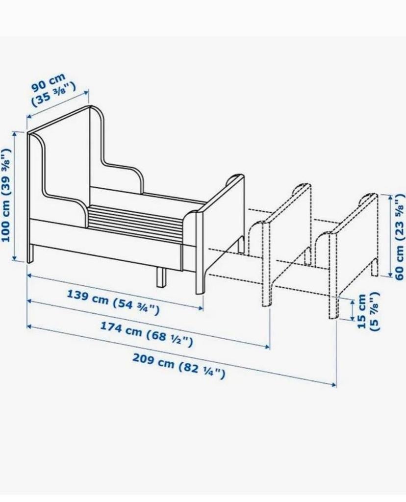 Compleet slaapkamer meubels, Ophalen of Verzenden, Zo goed als nieuw, Eenpersoons, Ikea