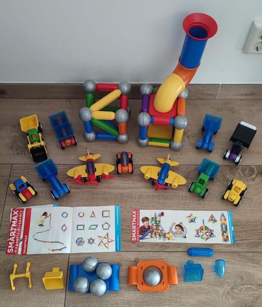 SmartMax 116 st. Magnetisch Constructiespeelgoed Set, Ophalen of Verzenden, Gebruikt, Overige merken