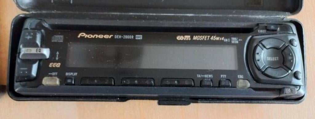 Pioneer autoradio / cd set MOSFET 45Wx4, Ophalen of Verzenden, Gebruikt