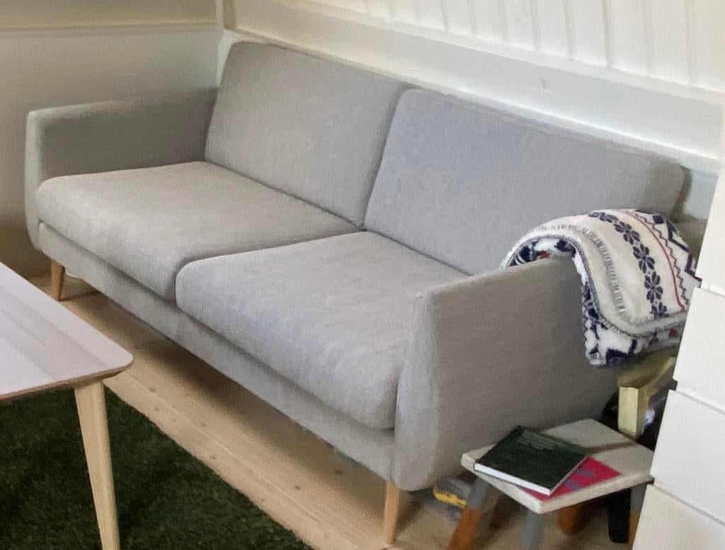 Bank ikea Smedstorp 3 persoons, Ophalen of Verzenden, Zo goed als nieuw, Tweepersoons