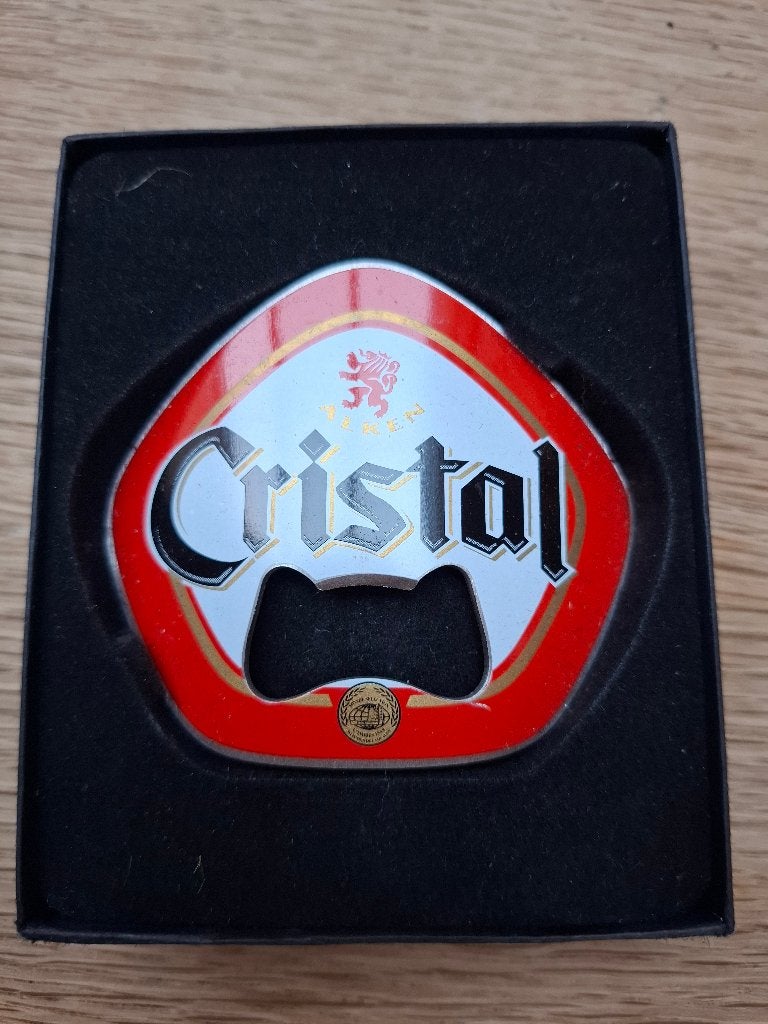 flesopener Crista bier (in originele verpakking), Verzamelen, Ophalen of Verzenden, Nieuw, Flesopener, Overige merken