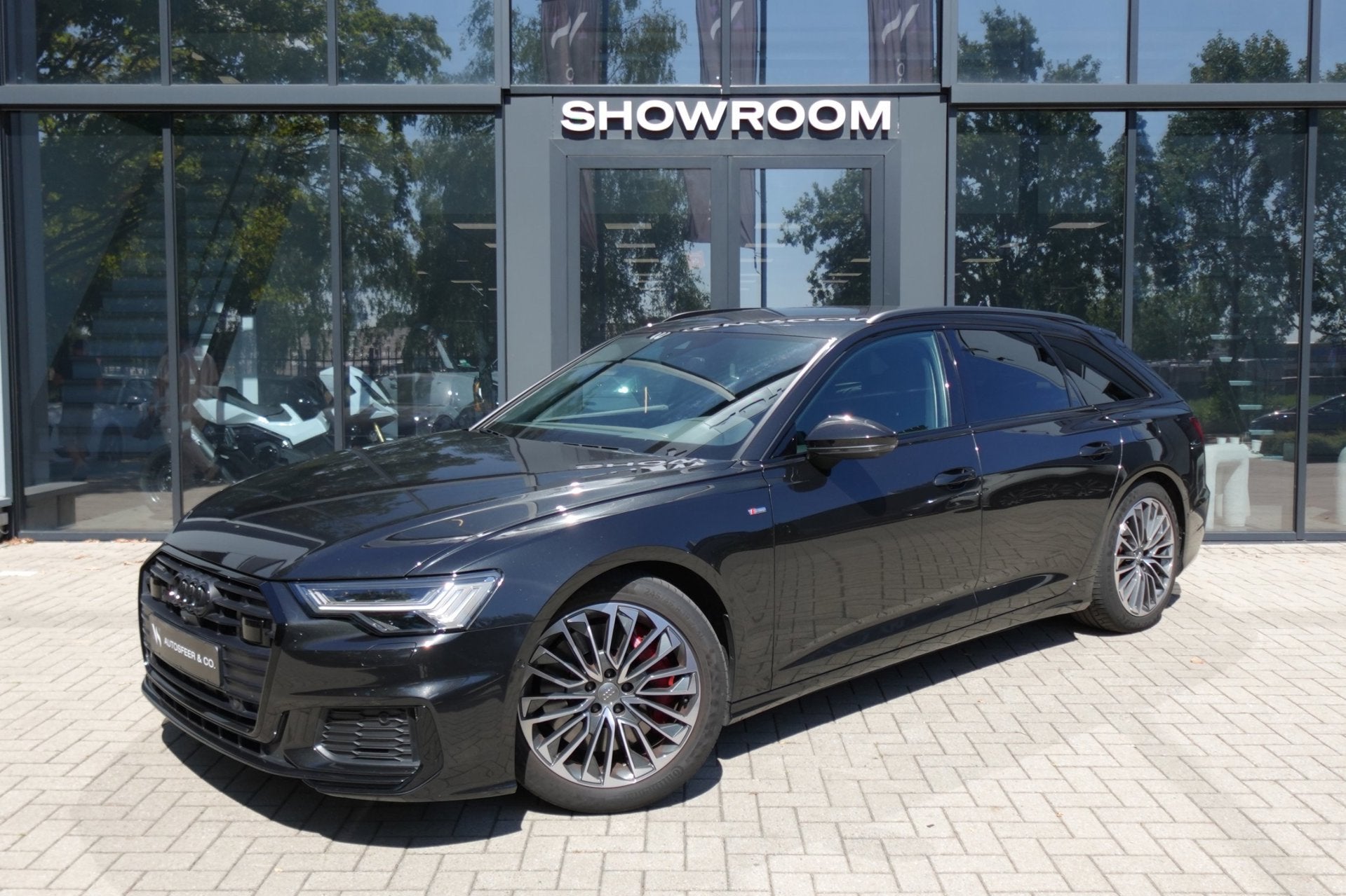 Audi A6 Avant 55 TFSI e quattro Competition KEYLESS 360 B&O, Auto's, Audi, Automaat, Gebruikt, Zwart, 4 cilinders