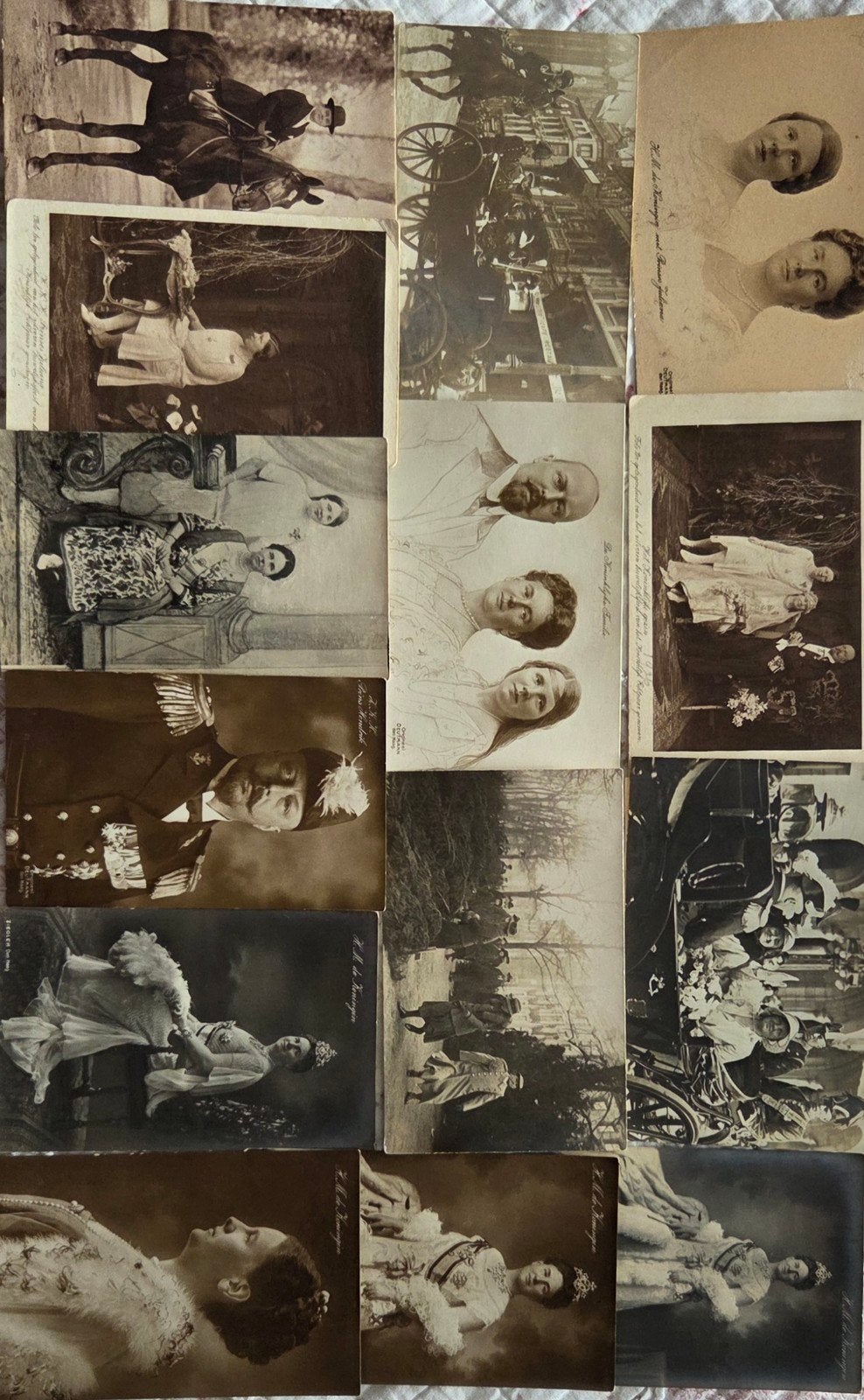 Grote partij ansichtkaarten Koningshuis., Verzamelen, Ophalen of Verzenden, Voor 1940, Overige onderwerpen