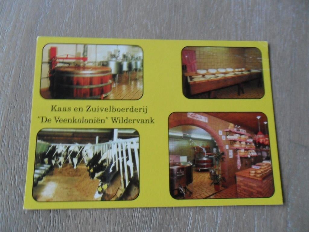 Wildervank, kaas en zuivelboerderij de Veenkolonien, Verzenden, 1980 tot heden, Ongelopen, Noord-Brabant
