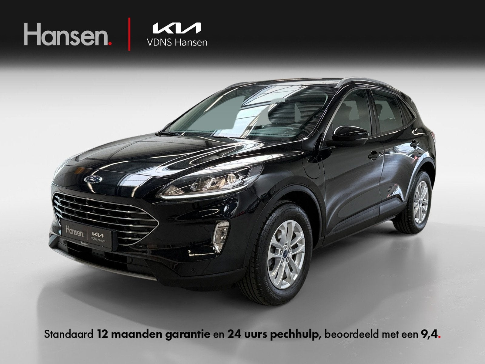 Ford Kuga 2.5 PHEV Titanium I Camera I Cruise I CarPlay I, Auto's, Ford, Stof, Gebruikt, 4 cilinders, Zwart
