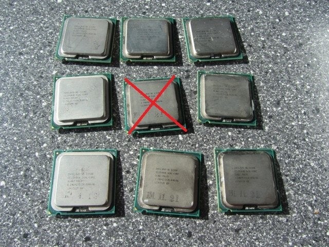 Intel Celeron CPU E1500 2.20GHz (SLAQZ), Computers en Software, Zo goed als nieuw, 2-core, Socket 775, Intel Celeron