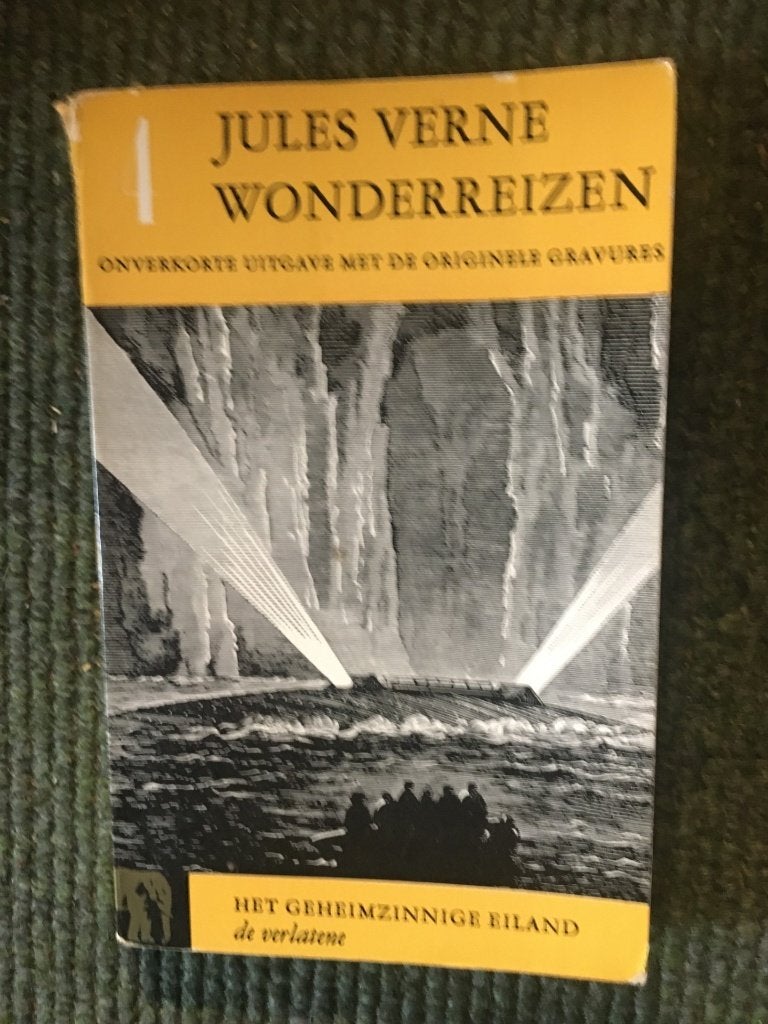 Het geheimzinnige eiland 2: de verlatene; Jules Verne, Gelezen, Europa overig, Ophalen of Verzenden, Jules Verne