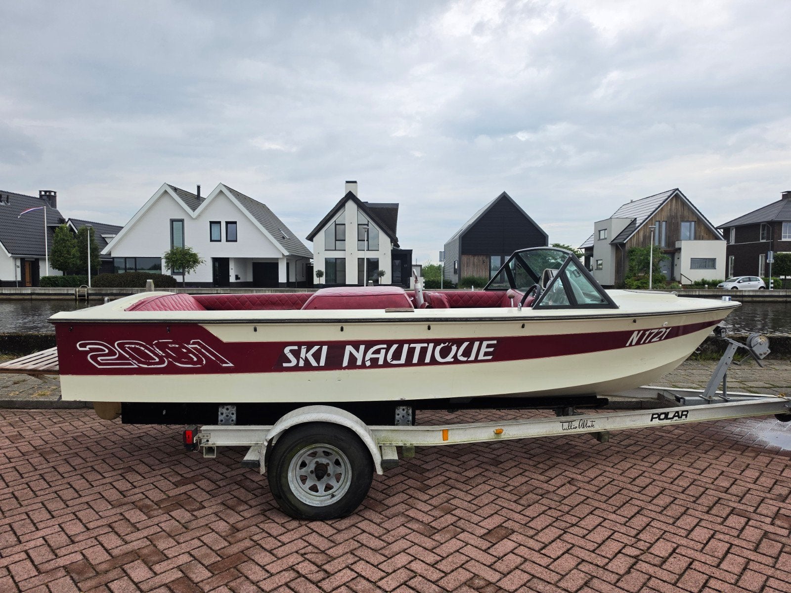 SKI NAUTIQUE 2001 5.8 V8 !I 3999,-, Watersport en Boten, Speedboten, Overige merken, Gebruikt, Binnenboordmotor, Viertaktmotor