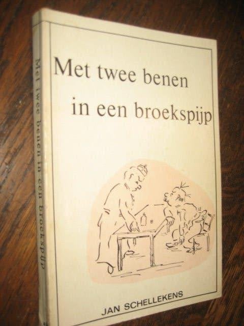 Jan schellekens/met twee benen in een broekspijp, Boeken, Geschiedenis | Stad en Regio, Ophalen of Verzenden, 20e eeuw of later