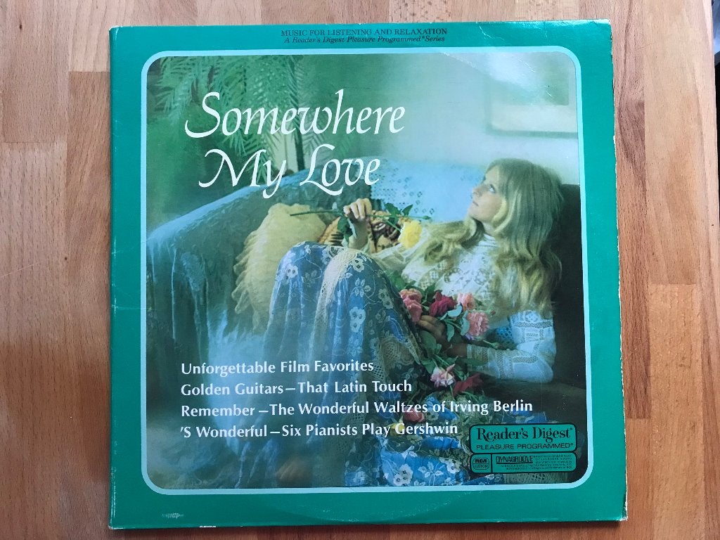 Somewhere My Love - Reader's Digest LP, Gebruikt, Verzenden, Filmmuziek en Soundtracks, Dubbel-LP