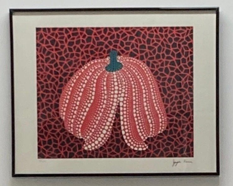 Yayoi Kusama : litho (40 bi 50 cm), Ophalen of Verzenden