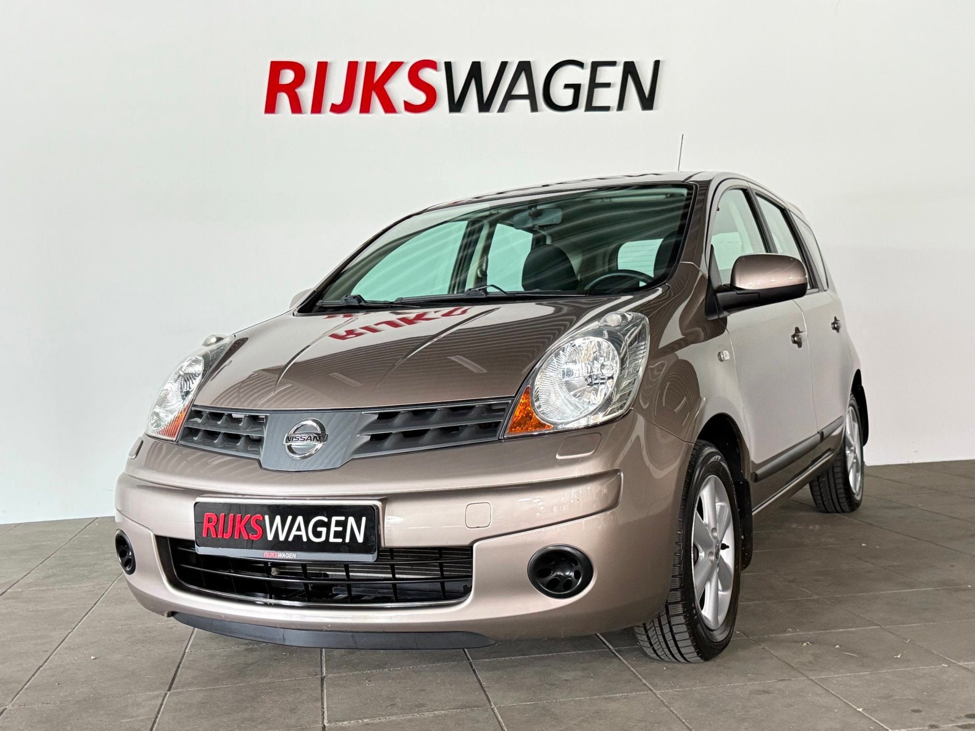 Nissan Note 1.4 Visia Airco/Stoelverwarming/KM, Auto's, Voorwielaandrijving, Stof, Gebruikt, 4 cilinders