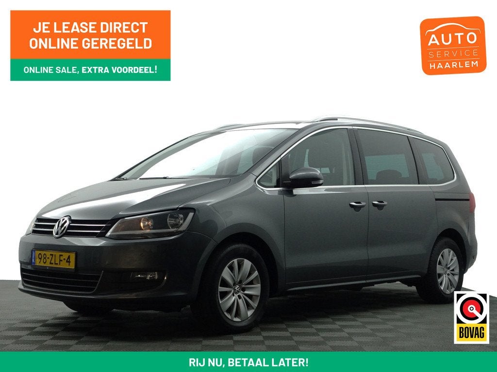 Volkswagen Sharan 1.4 TSI Highline- 7 Pers, Park Assist, Nav, Auto's, Volkswagen, Voorwielaandrijving, Euro 5, Stof, 4 cilinders