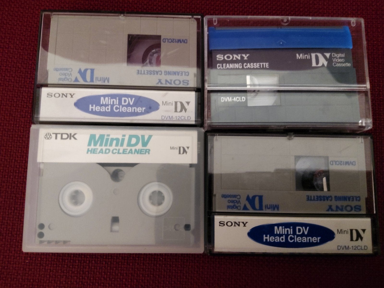 Mini Dv cleaning cassette bandjes 6 stuks, Ophalen of Verzenden, Overige genres, 2 t/m 25 bandjes