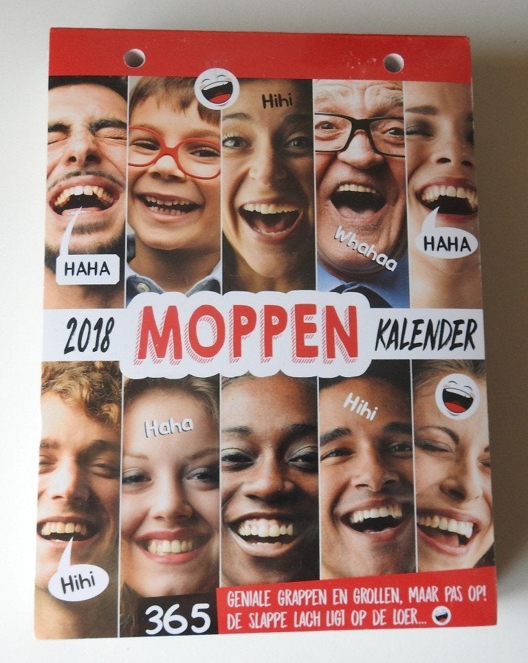 Moppen kalender 2018, Verzenden, Jaarkalender, Nieuw