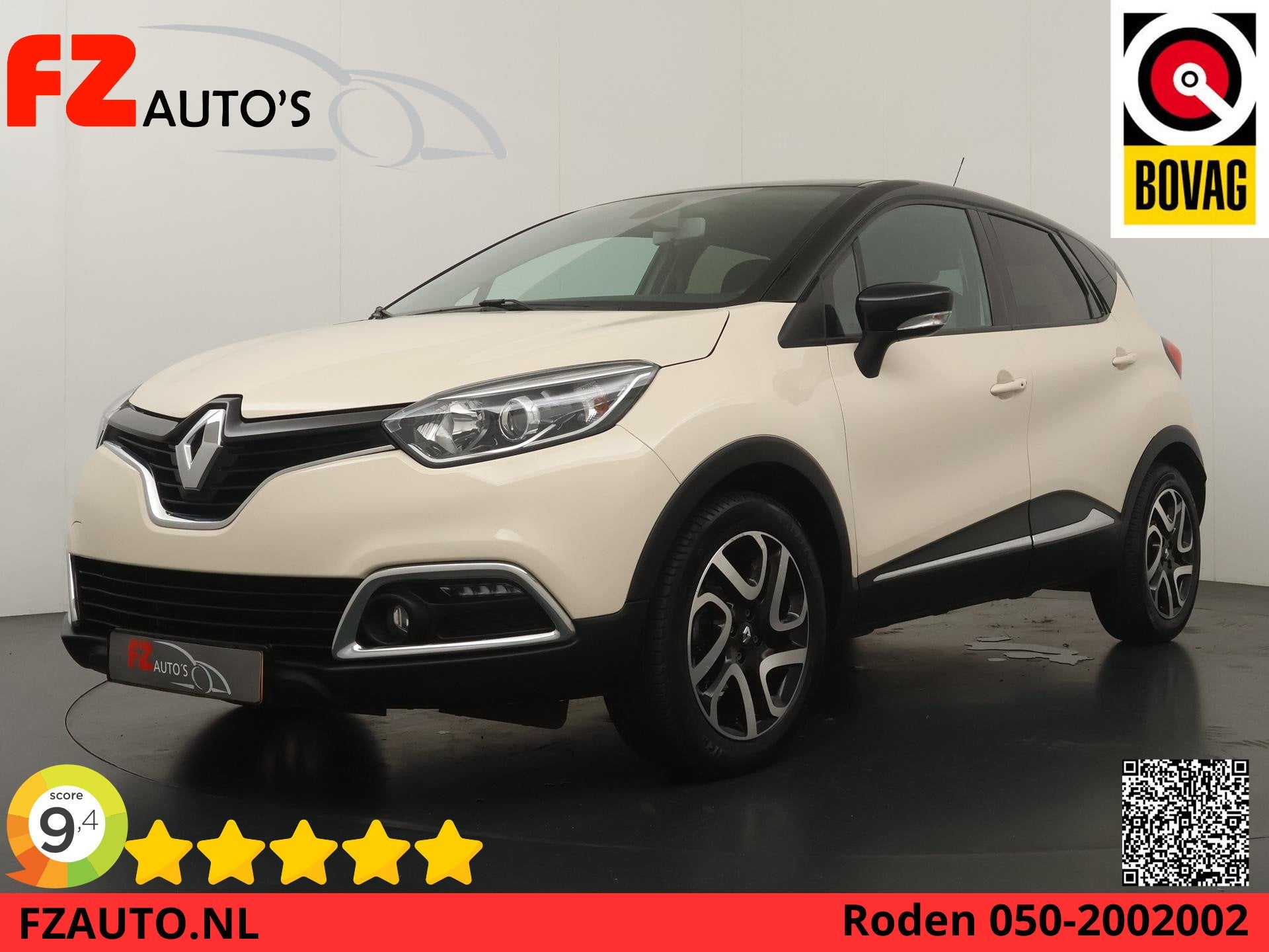 Renault Captur 0.9 TCe Dynamique - Navigatie - Airconditioni, Auto's, Voorwielaandrijving, 898 cc, Stof, Gebruikt