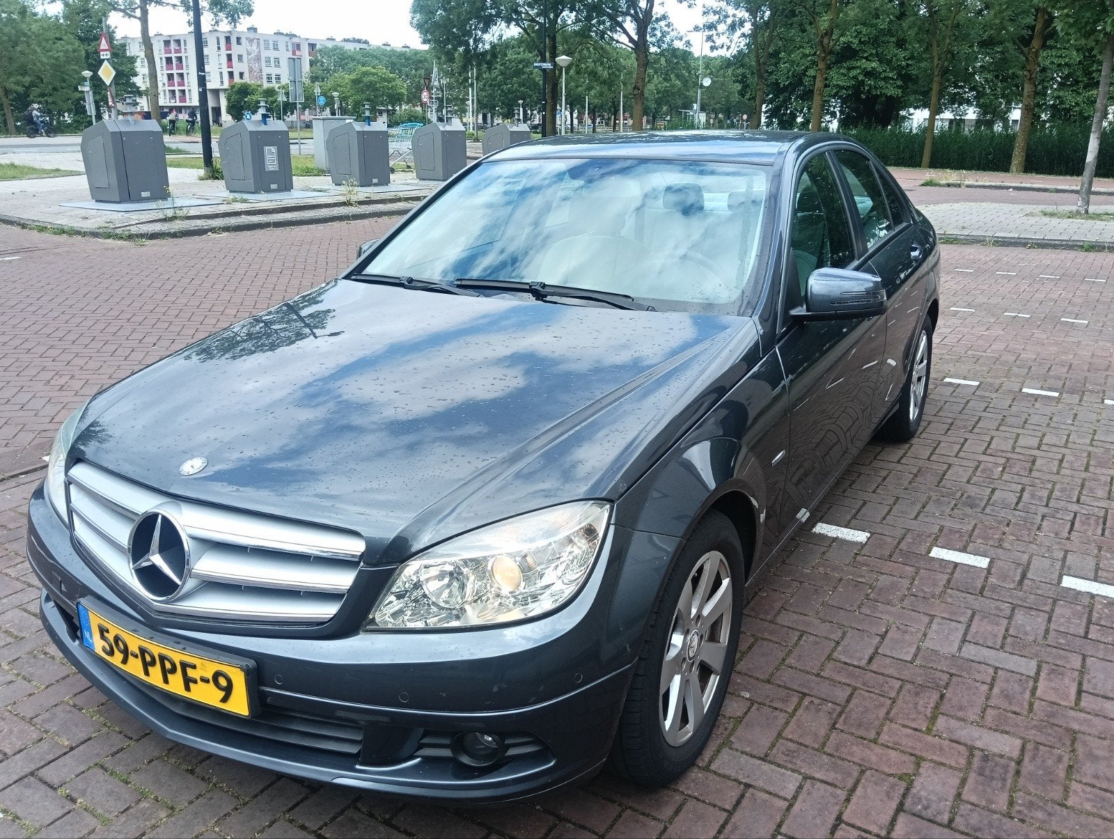 Mercedes-Benz C-Klasse 1.8 C180 CGI Sedan 2011 Grijs, 1385 kg, 1800 kg, Beige, Origineel Nederlands