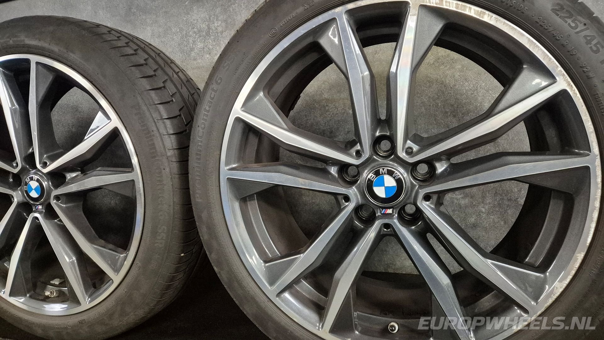 19 inch BMW velgen X1 F48 X2 F39 zomerbanden 715M 225 45 19, 19 inch, Gebruikt, -, -
