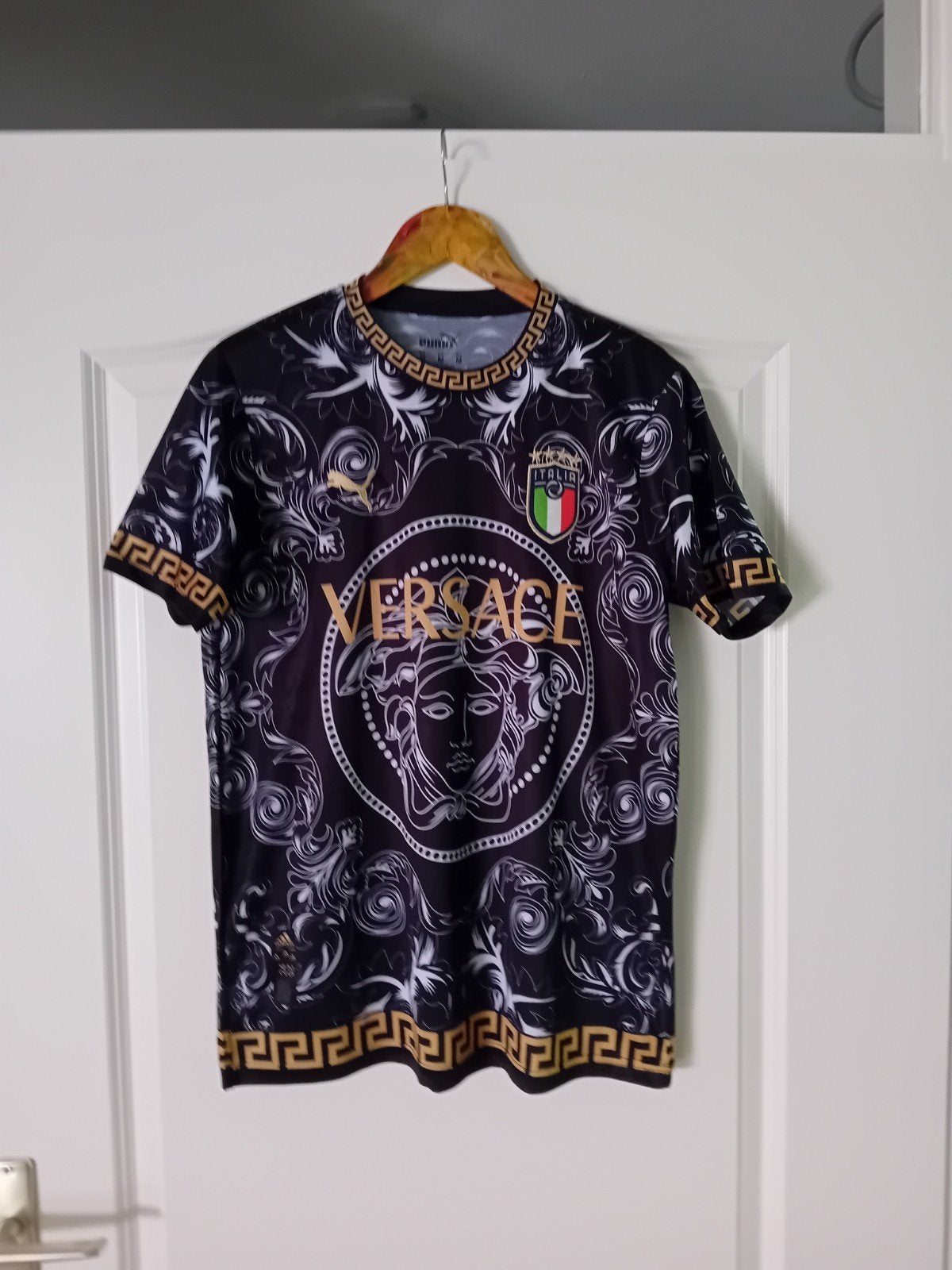 Voetbal shirt Italië, Maat 48/50 (M), Zwart, Nieuw, Ophalen of Verzenden