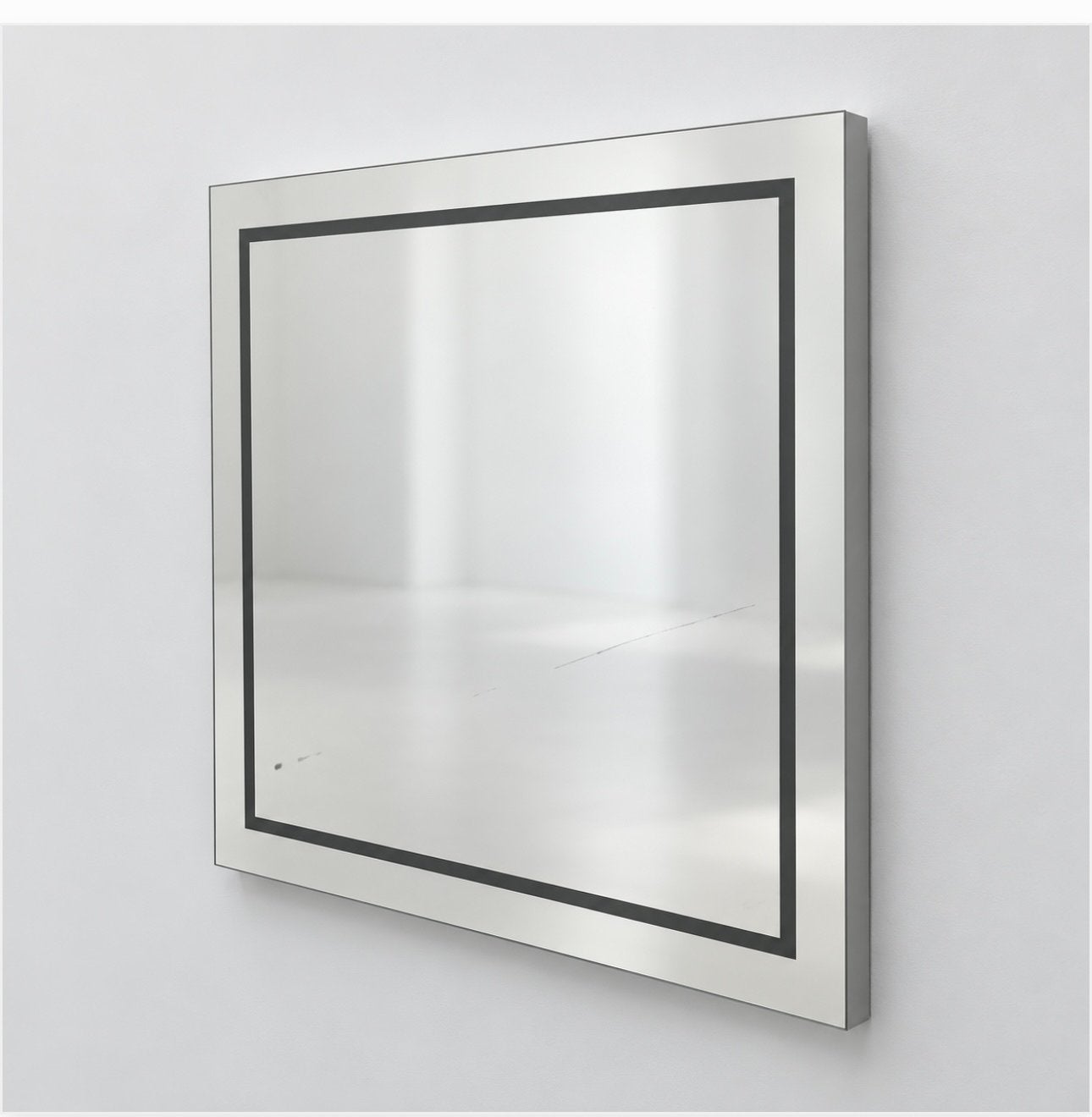Primabad SPAL 700 badkamerspiegel met LED 70x70cm, Vierkant, Ophalen of Verzenden, Zo goed als nieuw, Minder dan 100 cm
