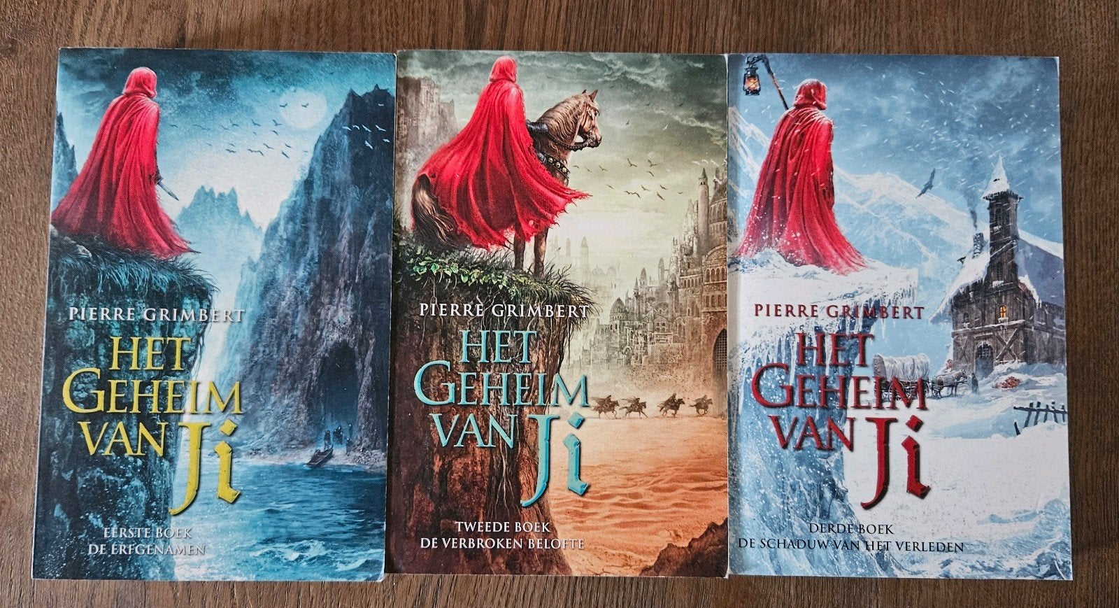 Het Geheim van Ji Trilogie - Pierre Grimbert, Boeken, Ophalen, Zo goed als nieuw