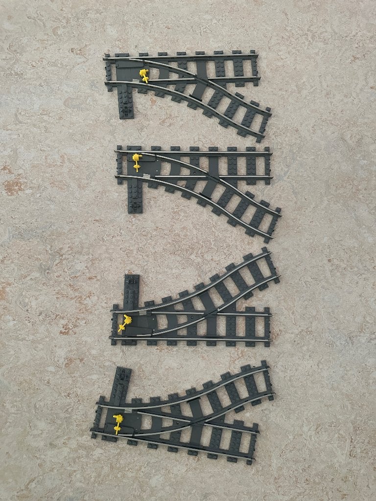 LEGO 9 volt wissels, Gebruikt, Overige thema's, Lego, Accessoire