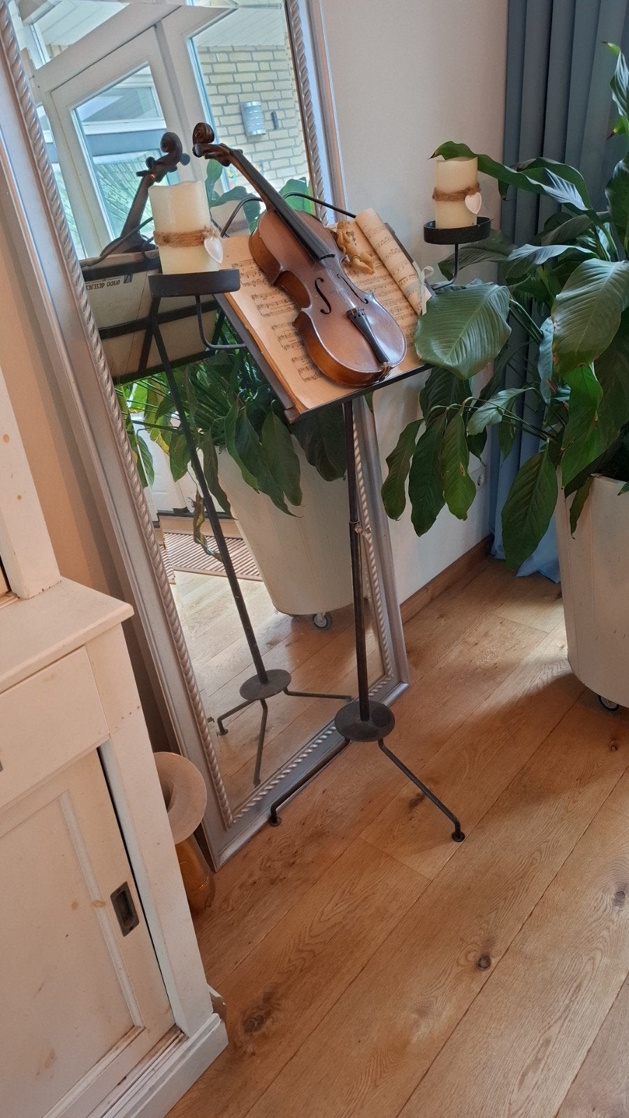 Smeedijzeren muziekstandaard. Alleen ophalen in Eersel, Ophalen of Verzenden