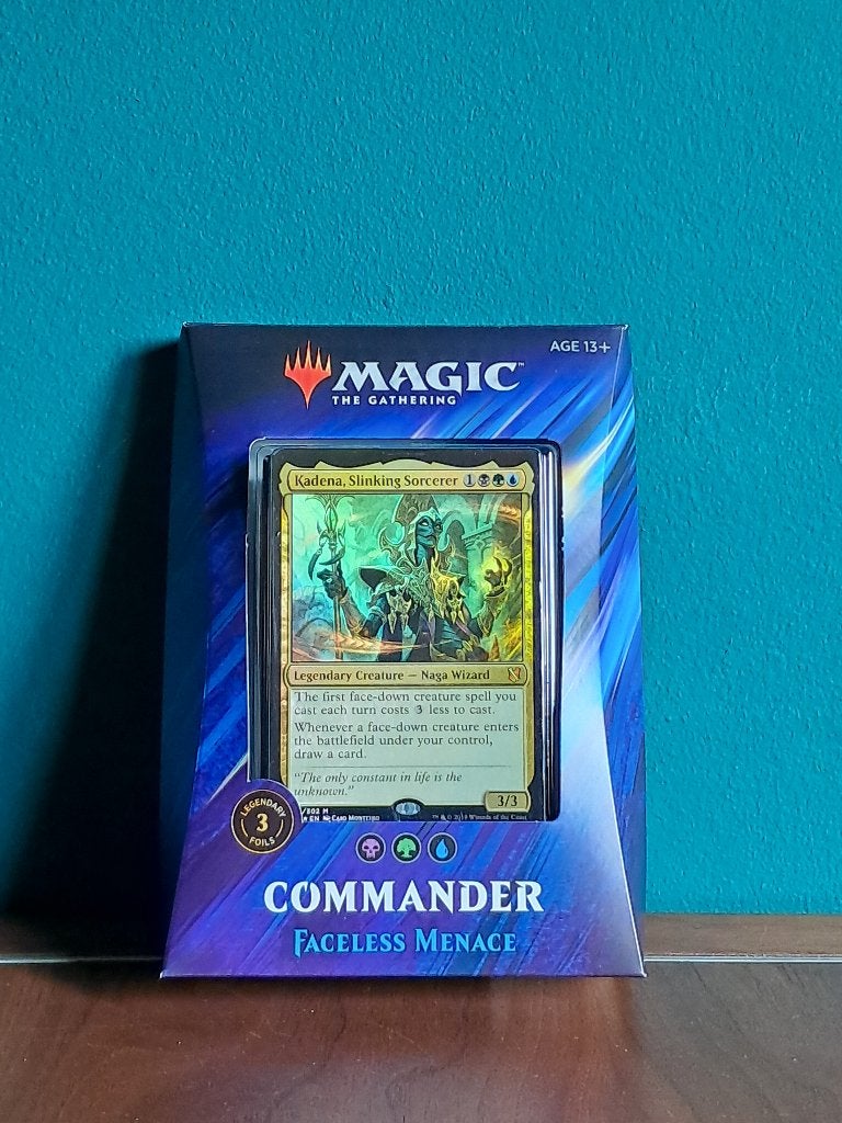 Faceless Menace, Ongeopende Commander Deck, Hobby en Vrije tijd, Verzamelkaartspellen | Magic the Gathering, Verzenden, Nieuw