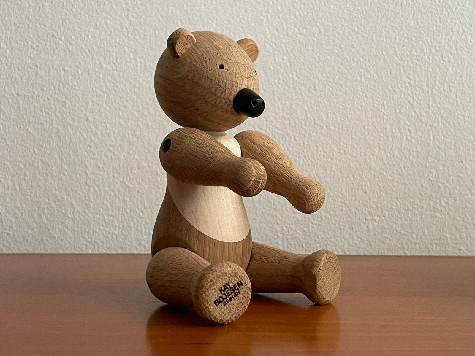 Kay Bojesen, Denemarken:  eikenhouten beertje 15,5 cm, Antiek en Kunst, Ophalen of Verzenden