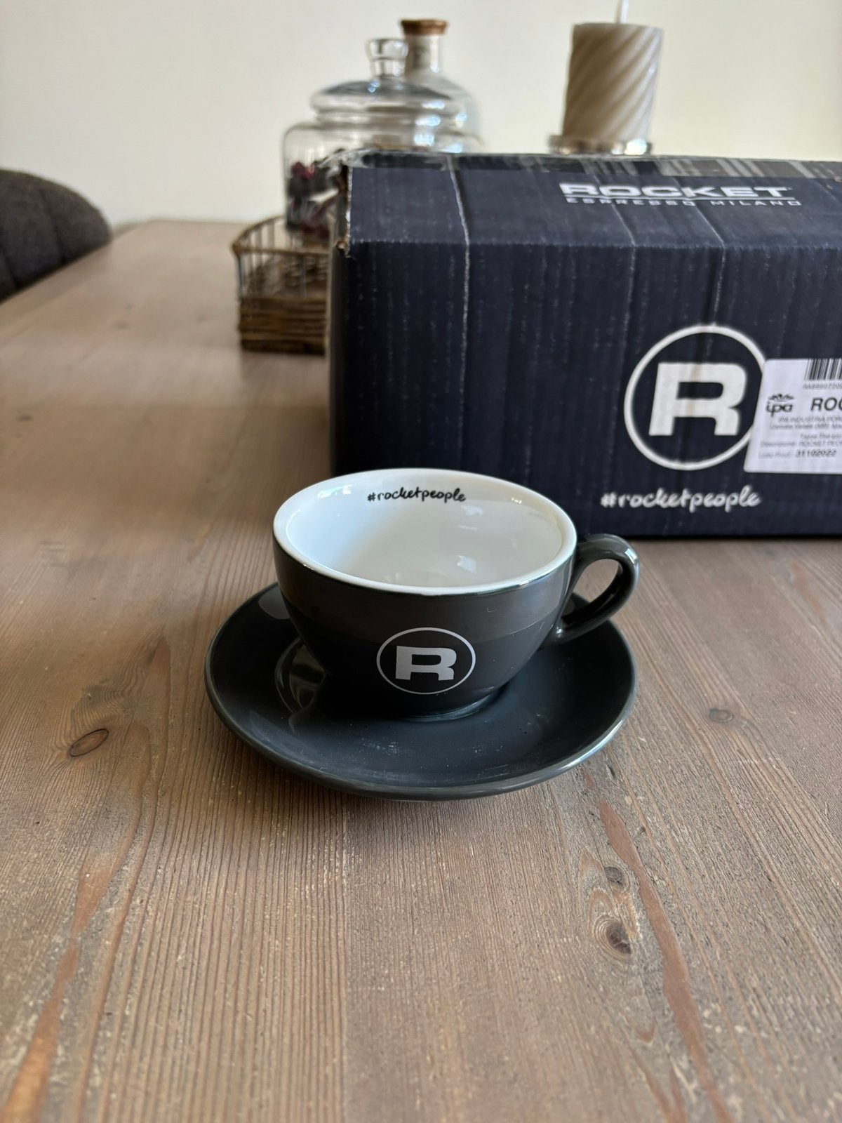 Rocket cappuccino kopjes -  Nieuw in doos - 6 Stuks, Witgoed en Apparatuur, Ophalen, Nieuw, Overige merken, Overige typen