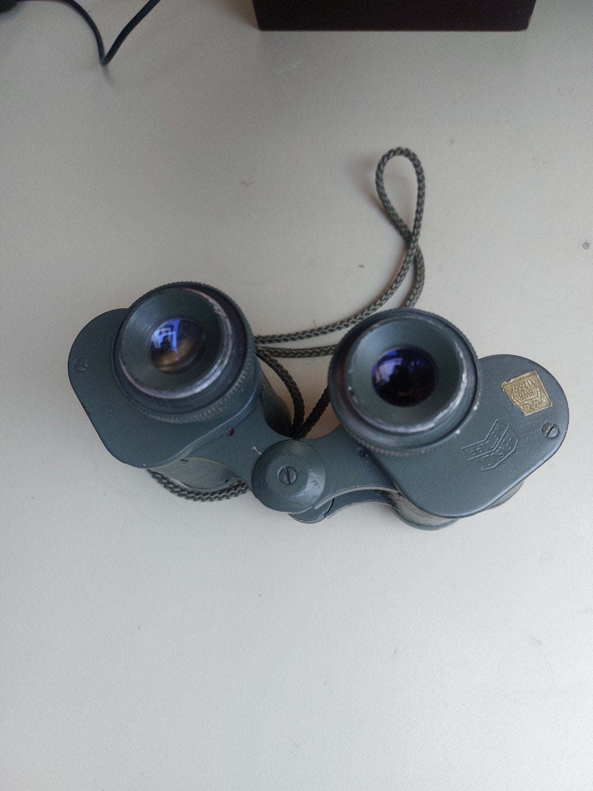 militaria verrekijker of dienstglas. hensoldt wetzlar 8x30, Ophalen of Verzenden, 8 tot 12x, Dakkant (recht)