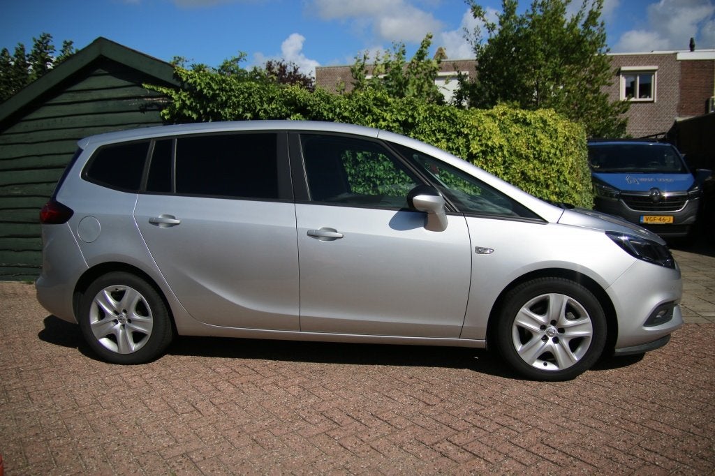 Opel Zafira Tourer 1.4 Edition (bj 2017, automaat), Auto's, 12 maanden, Stof, Gebruikt, Euro 6