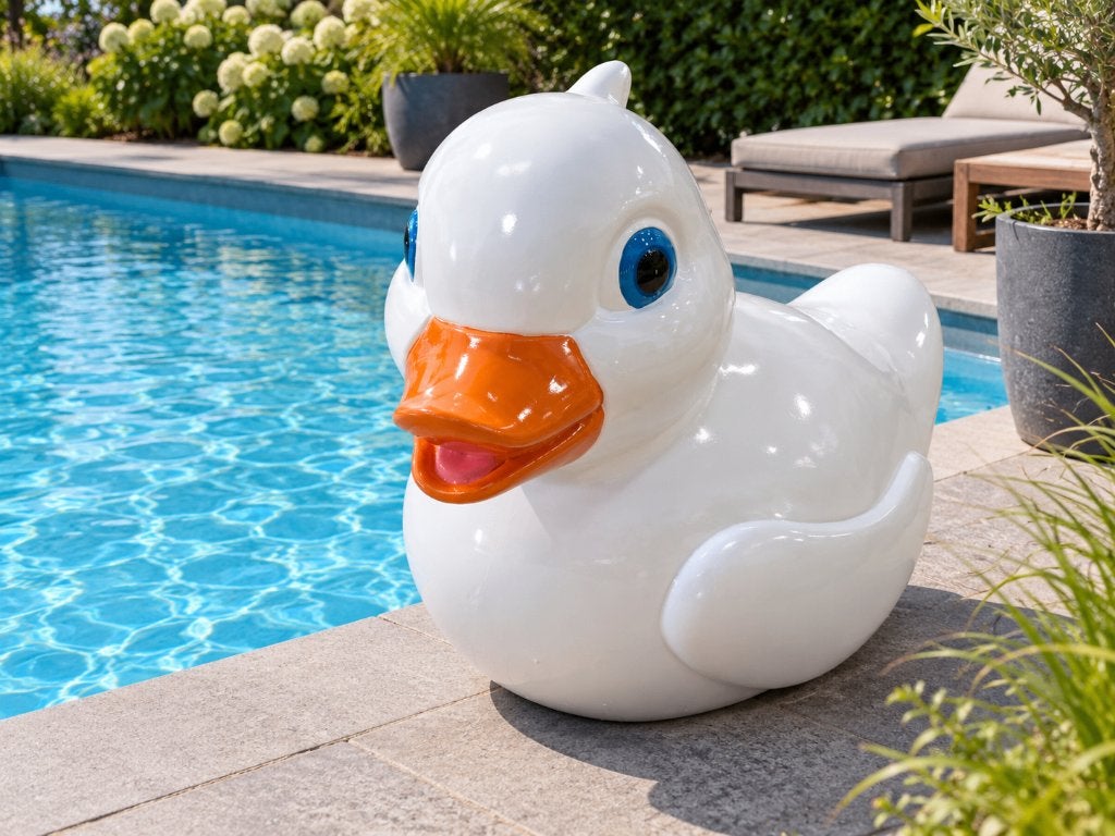 badeend tuinbeeld XL, Ophalen, 7161MH, Nieuw, Bossewinkel