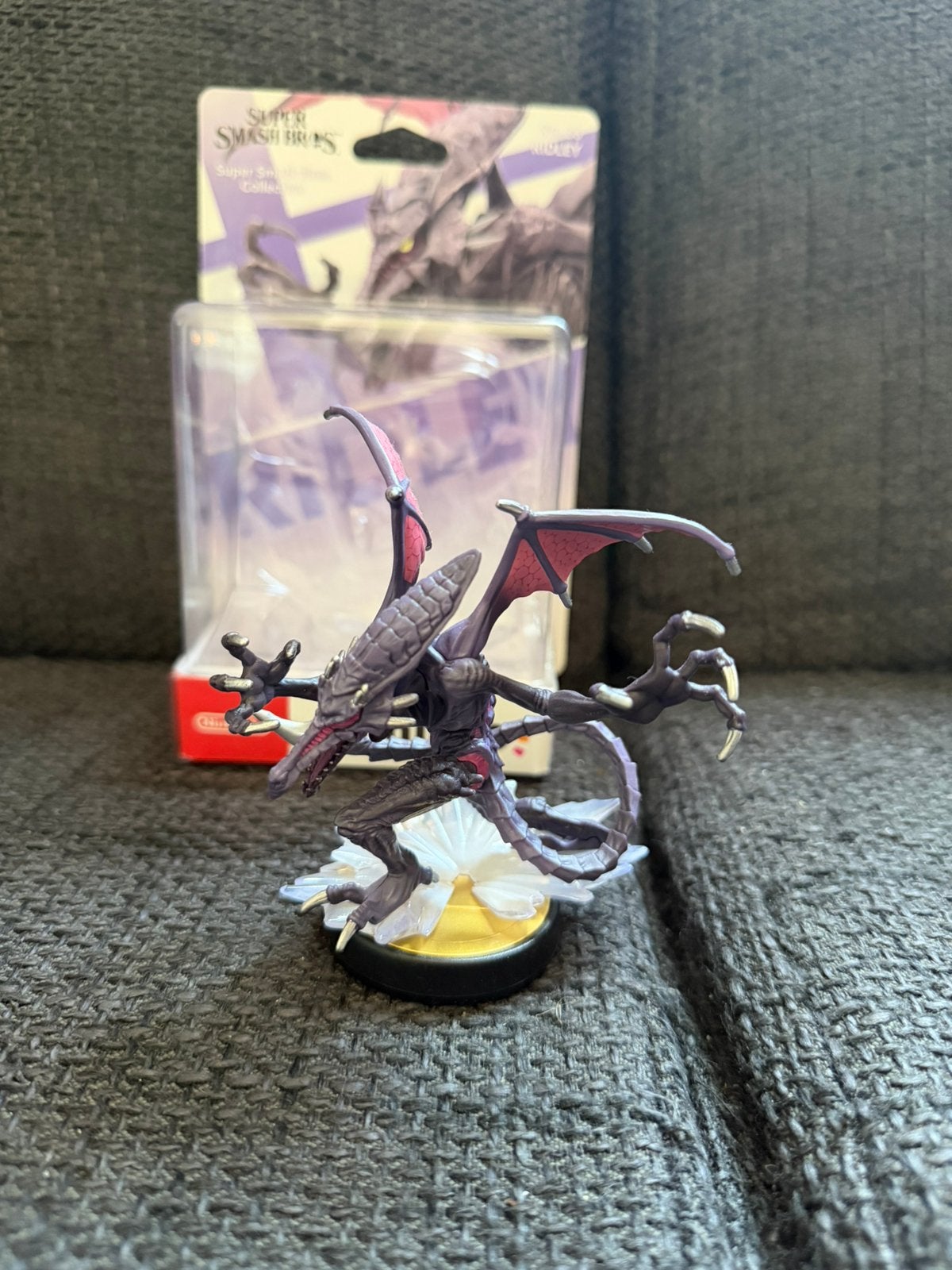 Smash Bros Amiibo Ridley ZGAN (met doos), Ophalen of Verzenden, Zo goed als nieuw, Switch, Overige typen