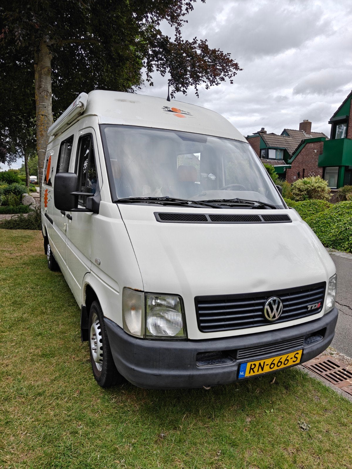 Volkswagen LT28 TDI Camper met verhoogd dak, Caravans en Kamperen, Volkswagen, Tot en met 2, Particulier, 5 tot 6 meter
