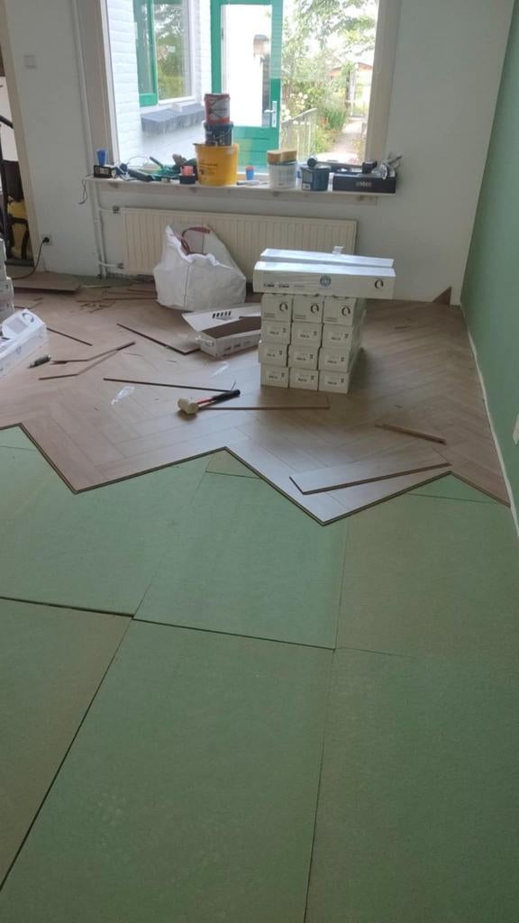 Vloeren leggen (laminaat & PVC),strak en netjes, Huis en Inrichting, Ophalen of Verzenden