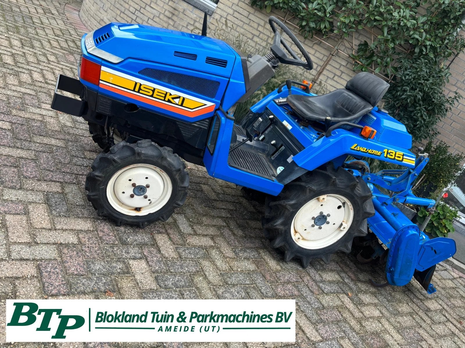 Iseki Landhope gebruikte minitractor 3cil. 4wd incl. frees