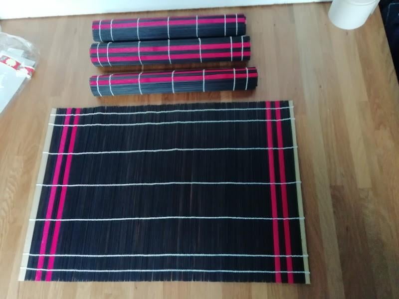 Bamboe placemats 44x30cm,4 stuks nieuw, Ophalen of Verzenden, Nieuw
