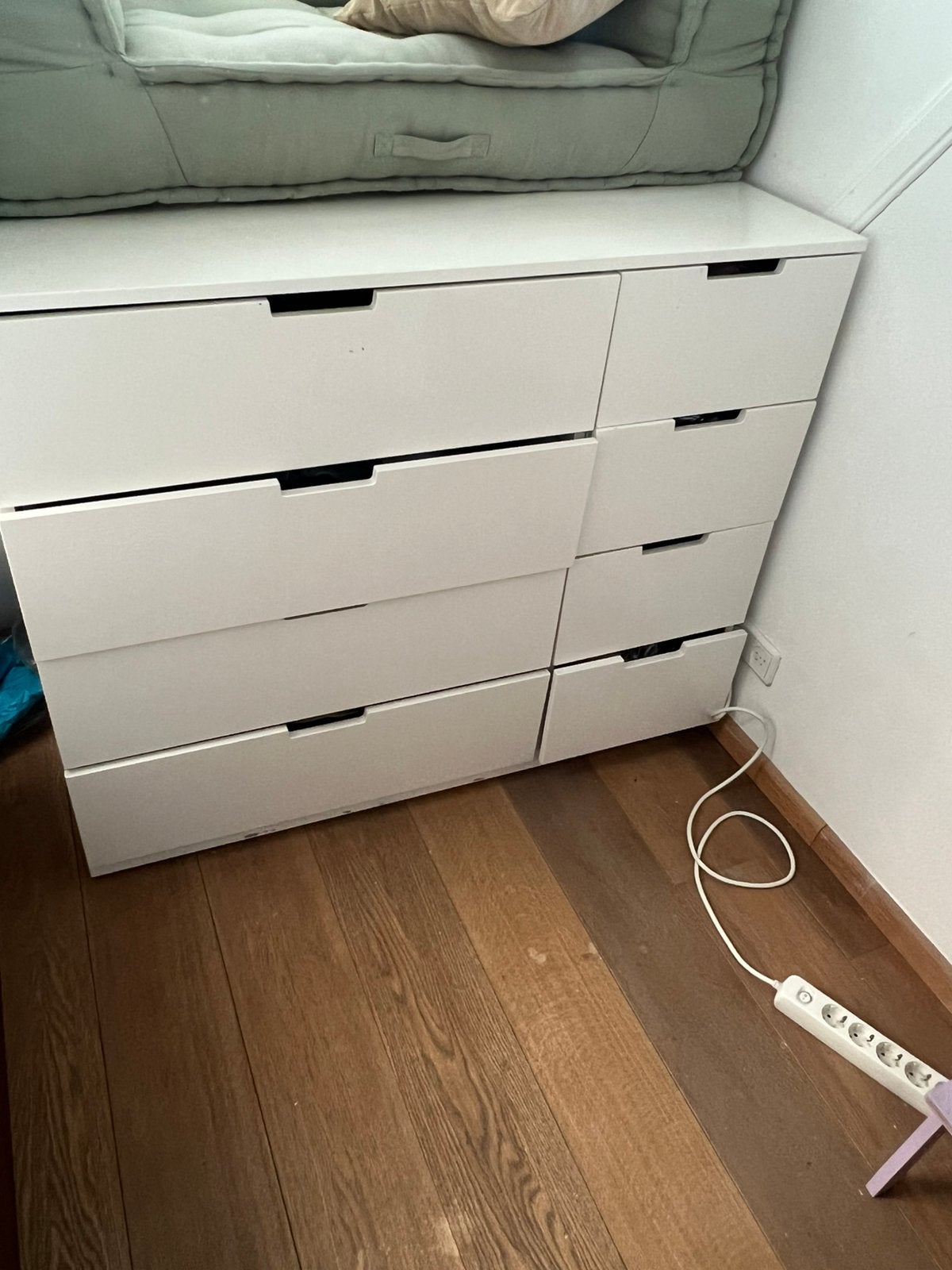 Ikea ladekast Nordli, Huis en Inrichting, Ophalen, 100 tot 150 cm, 5 laden of meer, Zo goed als nieuw