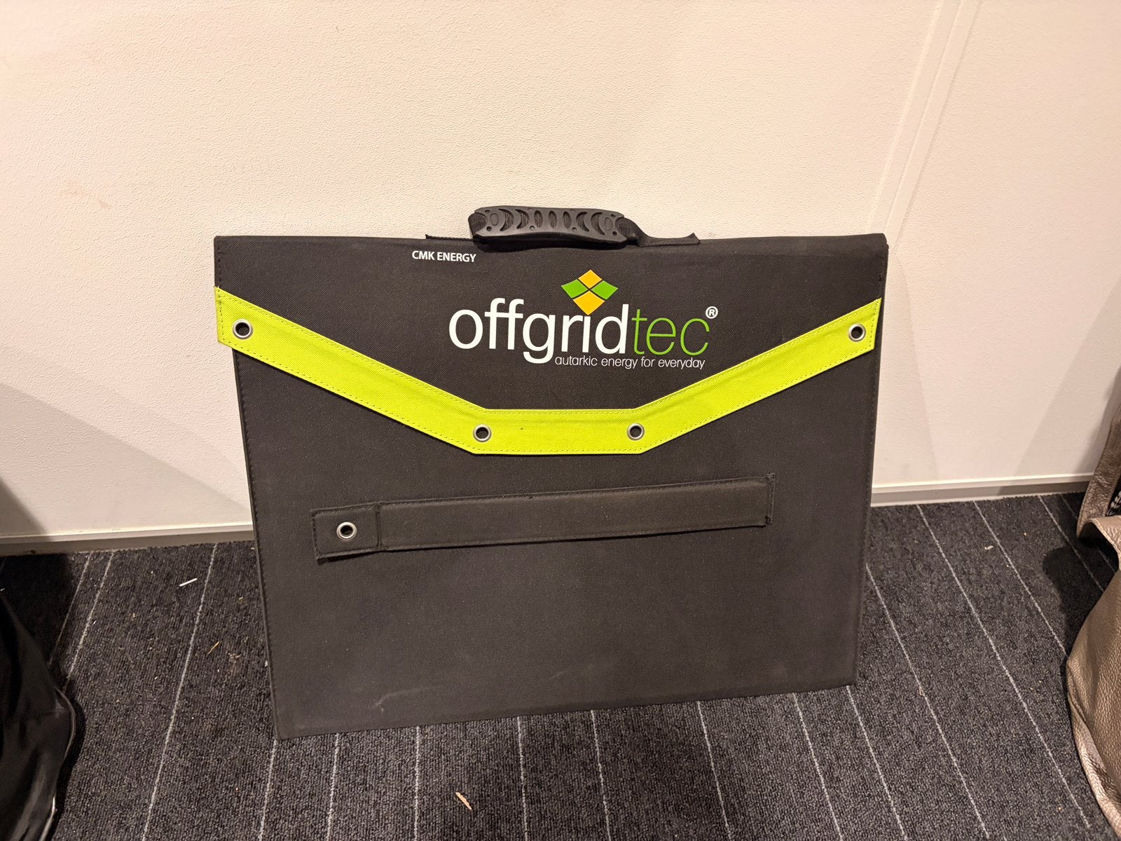 Offgridtec opvouwbaar zonnepaneel 120W camper compleet, Ophalen of Verzenden, Zo goed als nieuw