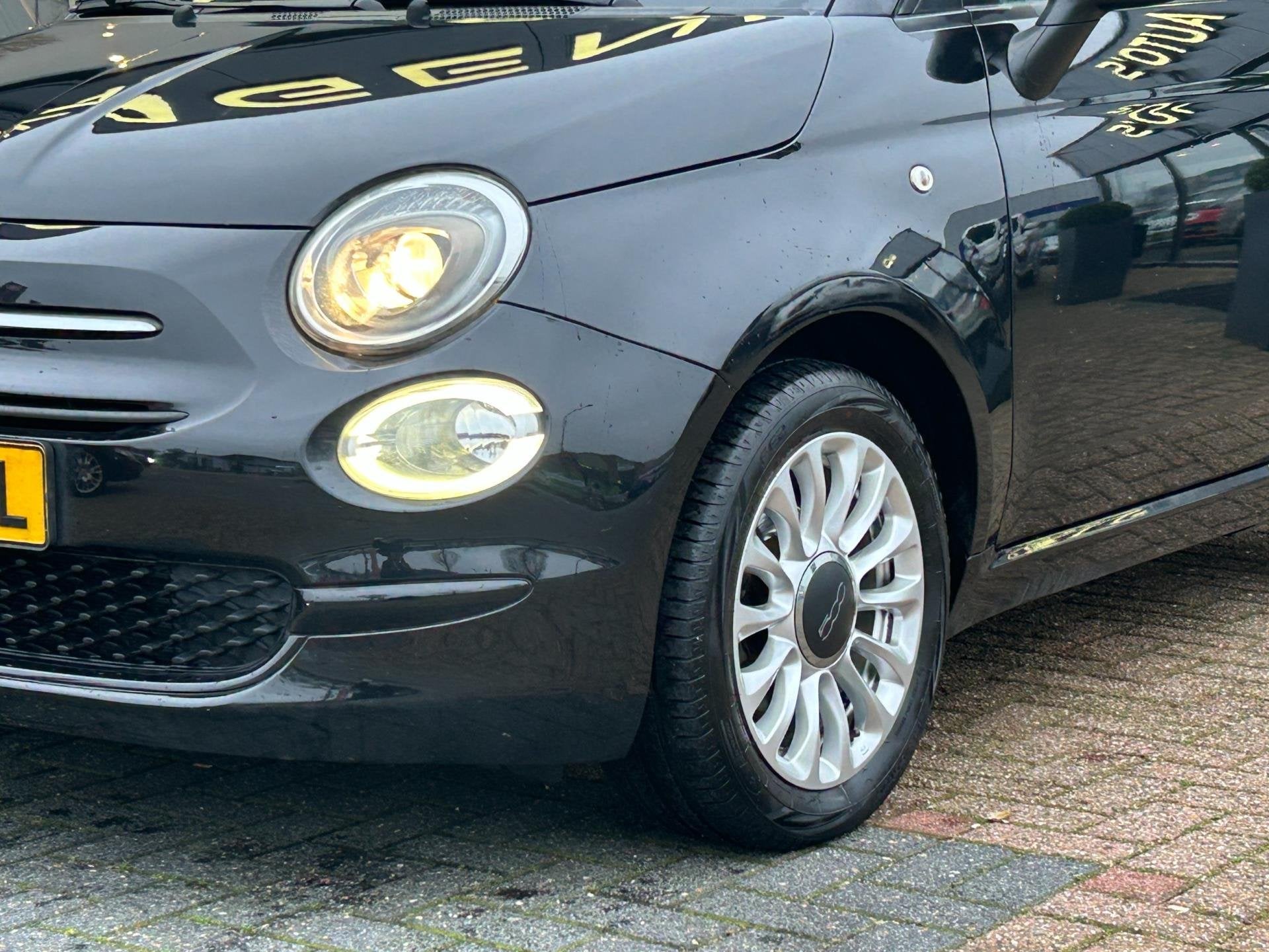 Fiat 500 0.9 TwinAir Turbo Popstar Airco|Elektrische pak|NAP, Voorwielaandrijving, Stof, Origineel Nederlands, Bedrijf