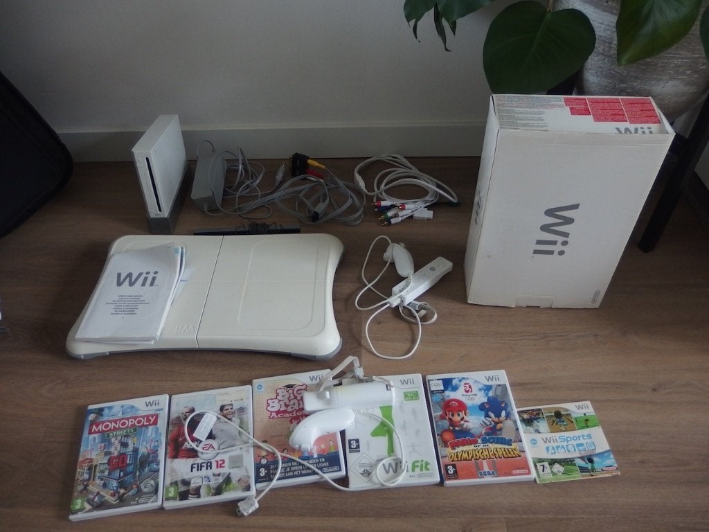 Nintendo Wii balance board 6 spellen (m2457985484) — Spelcomputers ...