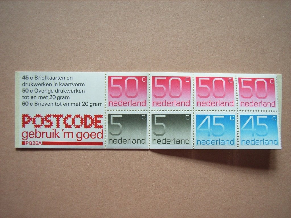 PB  Nederland PZB 25A Pf, Postzegels en Munten, Postzegels | Nederland, Ophalen of Verzenden, Postfris