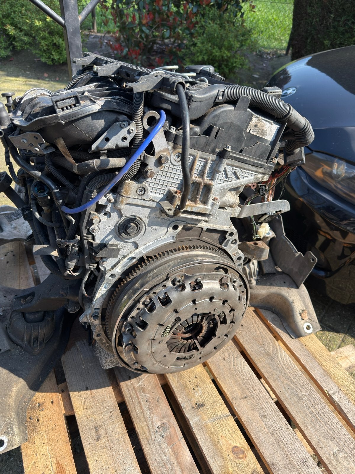 BMW N47D20A Motor met nieuw vliegwiel en koppeling, Auto-onderdelen, Motor en Toebehoren, Ophalen of Verzenden, Gebruikt, BMW
